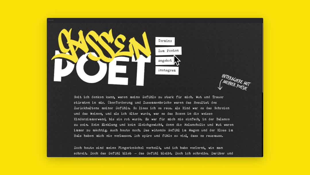 Gassenpoet