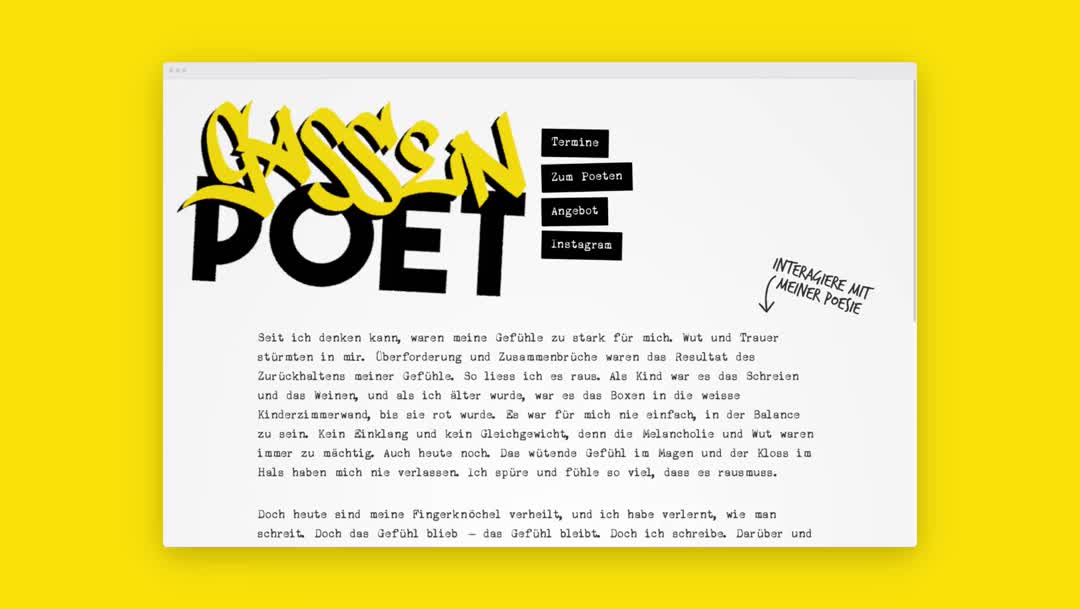 Gassenpoet