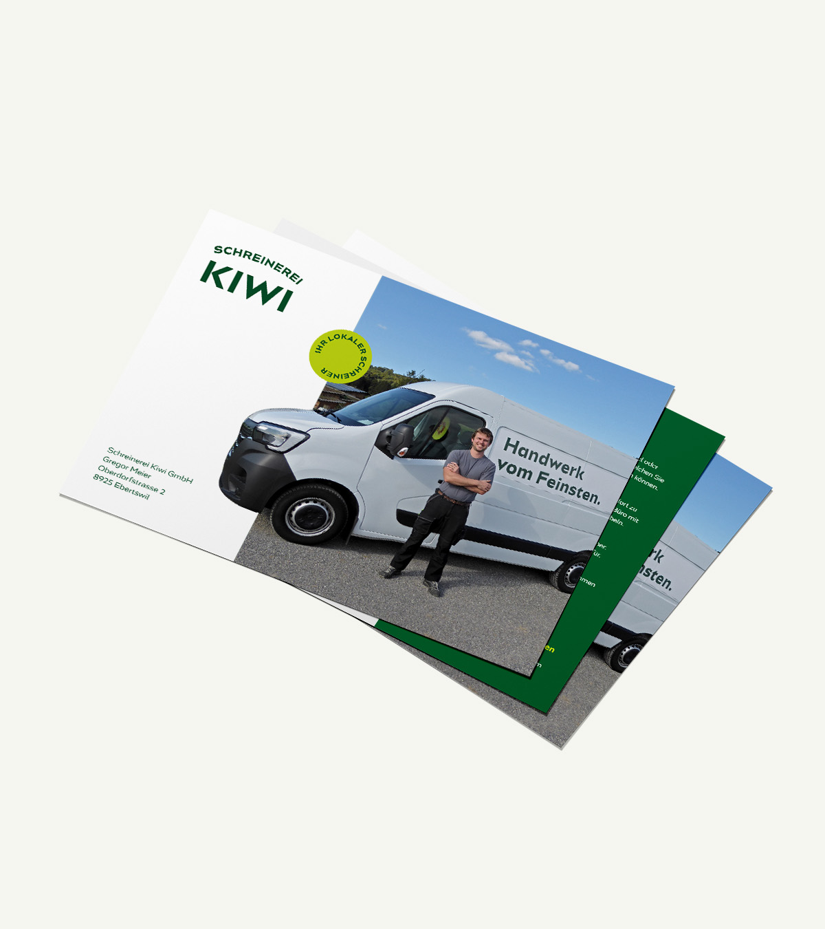 Marketing material, flyer design